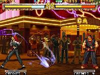 une photo d'Ã©cran de Garou Mark of the Wolves sur SNK Neo Geo